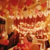 Birthday decoration with Hanging photos in Chandigarh