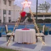 Private candlelight dinner in Mohali, romantic dinner Mohali, candlelight dinner setup Mohali, private dinner experience, couples dinner Mohali, Mysurpriseguru candlelight dinner.