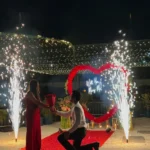 Poolside Proposal in Chandigarh